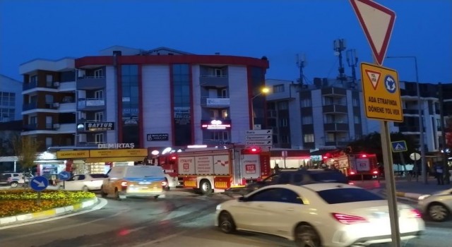 Balıkesirde kebapçıda korkutan yangın