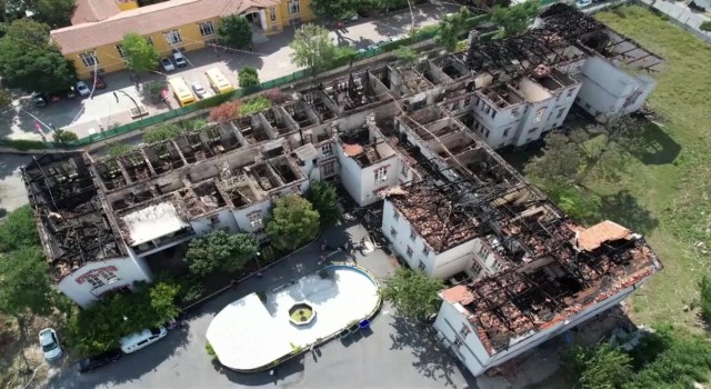 Balıklı Rum Hastanesinde çıkan yangına ilişkin soruşturma başlatıldı