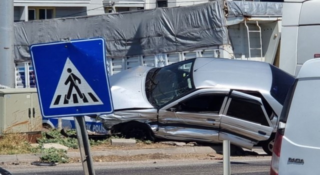 Bandırmada dikkatsizlik kazaya neden oldu