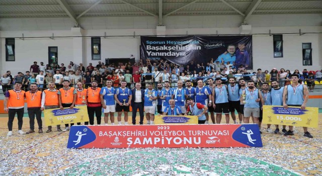 Başakşehirli Voleybol Turnuvasında şampiyon belli oldu