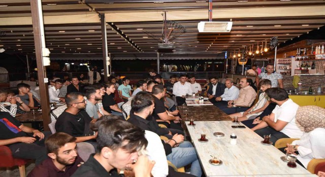 Başkan Altay Akşehirde çocuklar ve gençlerle buluştu