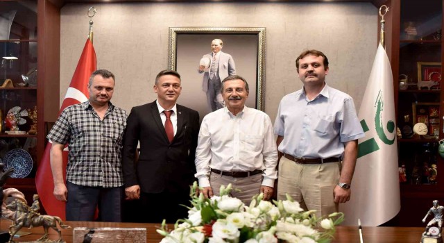 Başkan Ataça ziyaretler