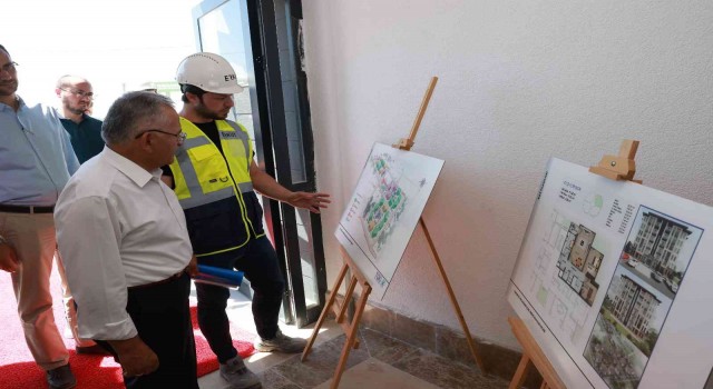 Başkan Büyükkılıç, ödül getiren projeyi inceledi