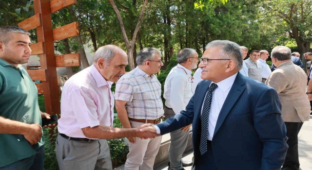 Başkan Büyükkılıçtan Talasın muhtarlarıyla istişare toplantısı