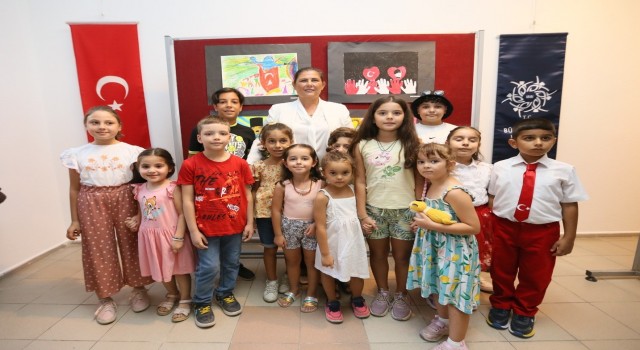 Başkan Çerçioğlu, “Zafer Bayramı” temalı serginin açılışını yaptı