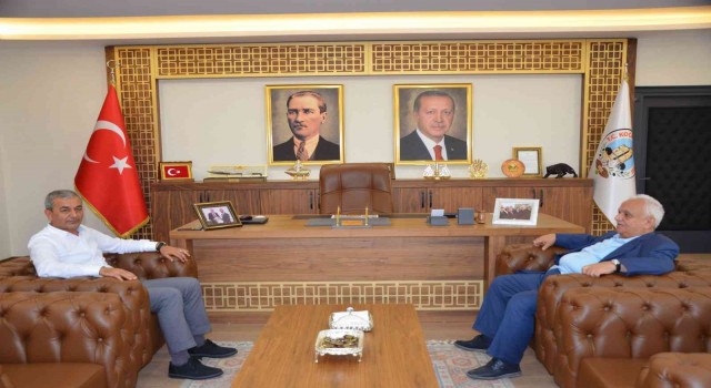 Başkan Kaplan, Kültür ve Turizm Eski Bakanı Atilla Koçu ağırladı
