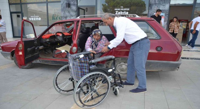 Başkan Kaplan, Saliha teyzenin hayalini gerçeğe dönüştürdü