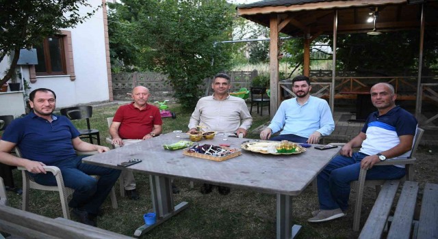 Başkan Kocaman, hacılar ile bir araya geldi