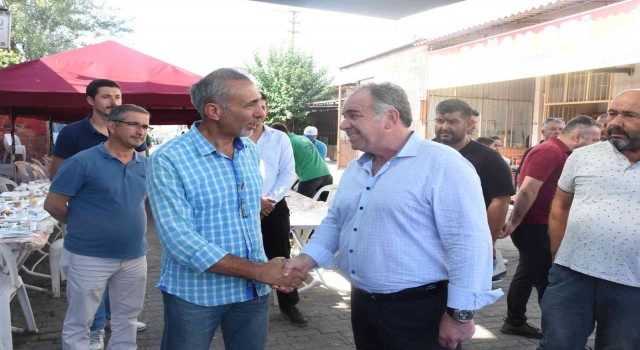 Başkan Öndeş, sanayi esnafıyla kahvaltıda bir araya geldi