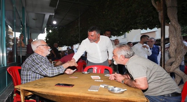 Başkan Sandal, ziyaretini Onur Mahallesi ile sürdürdü