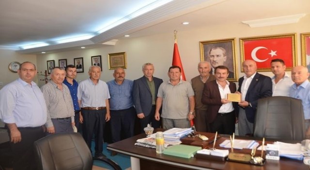 Başkan Sözene Uluyayla Akkışla Derneği ve Ovaçalış Kooperatifinden ziyaret