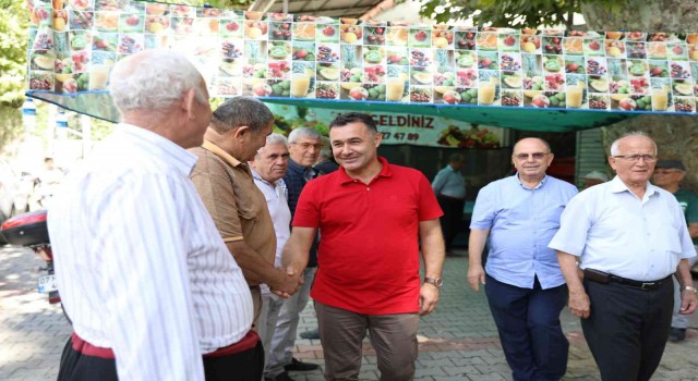 Başkan Yücel Gedevet Yaylasında vatandaşlarla buluştu