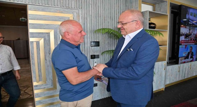 Başkanlar Somaya yapılan yatırımları görüştü