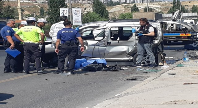 Başkentte trafik kazası: 1 ölü