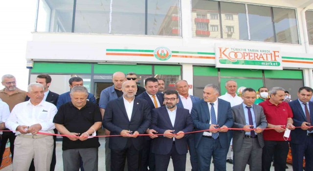 Batmanda Tarım Kredi Kooperatif marketi açıldı