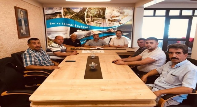 Belediye Başkanı Doğan, mahalle muhtarlarıyla bir araya geldi