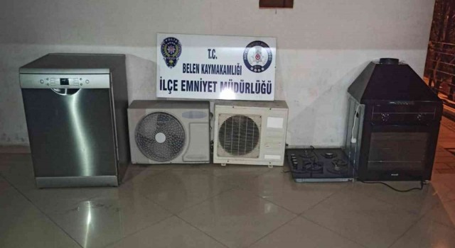Belende evden hırsızlık şüphelisi 3 kişi yakalandı