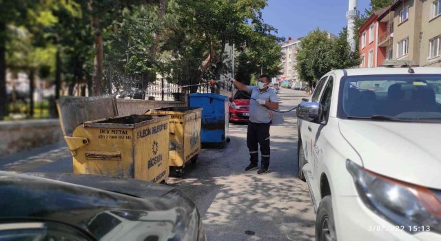 Bilecikte uçkunlarla mücadele çalışmaları devam ediyor