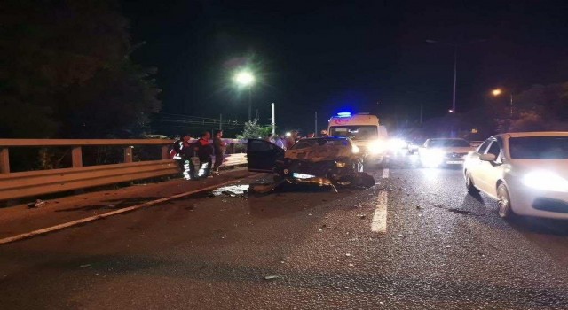 Bilecikte zincirleme trafik kazası, 4 kişi yaralandı