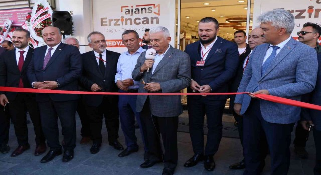 Binali Yıldırım, Ajans Erzincanın açılışını yaptı
