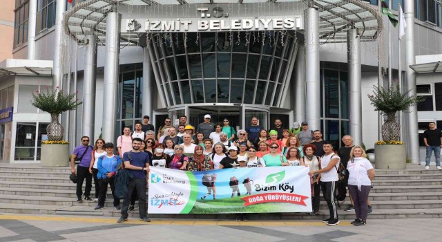 Bizim Köy Doğa Yürüyüşü etkinliği Üçgazilerde devam etti