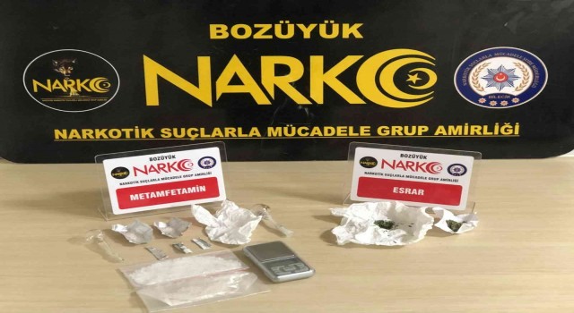 Bozüyükte uyuşturucu operasyonu; 1 kişi tutuklandı