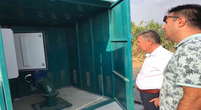 Buharkentte ilk sondaj kuyusu devreye girdi