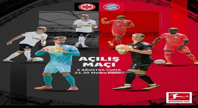 Bundesliganın ilk karşılaşması Tivibuda izleyicilerle buluşacak