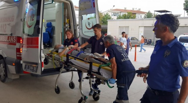 Bursadaki feci kaza araç kamerasında