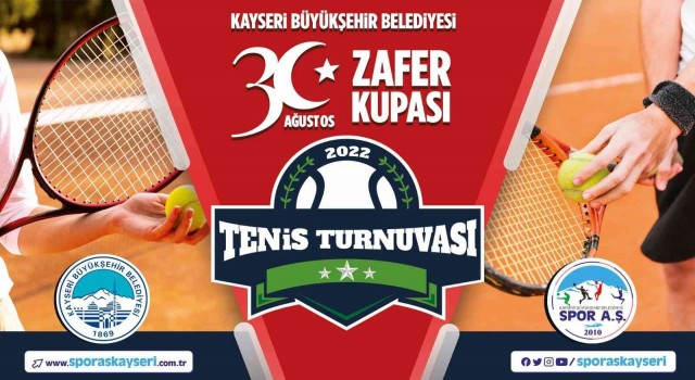 Büyükşehir Spor A.Ş.den 30 Ağustos Zafer Kupası Tenis Turnuvası