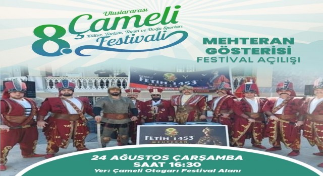 Çamelide festival için geri sayım başladı