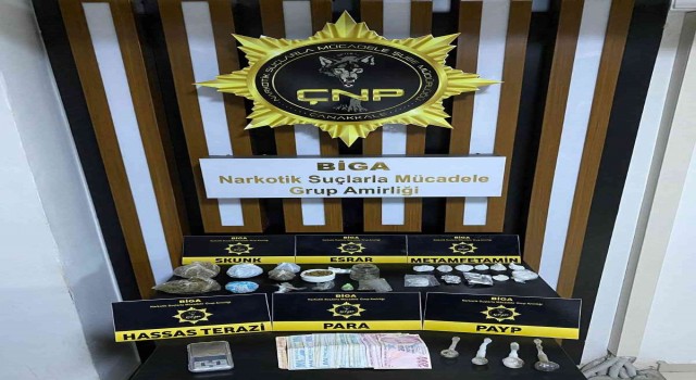 Çanakkalede son bir ayda yapılan 61 operasyonda 71 gözaltı