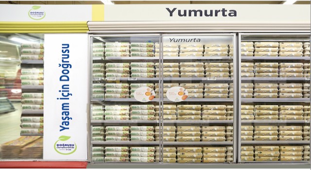 CarrefourSAdan kafessiz yumurta taahhüdü