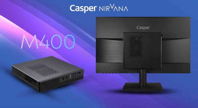 Casperın yeni iş bilgisayarı Nirvana M400 satışa çıktı