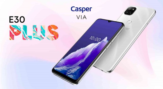 Casperın yeni telefonu VIA E30 Plus satışa çıktı