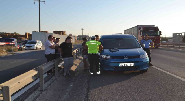 Çerkezköyde trafik kazası: 2 yaralı