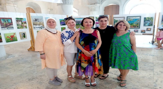 Çeşmede ilgi çeken sergi