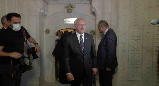 CHP Genel Başkanı Kılıçdaroğlu Hacıbektaşta