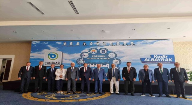 CHPli belediye başkanları Tekirdağda toplandı