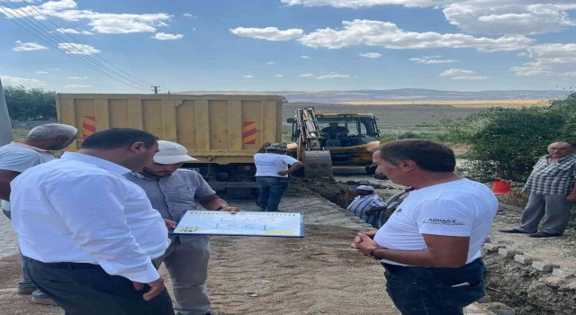 Çiçekdağında belediye içme suyu çalışmalarında sona geldi