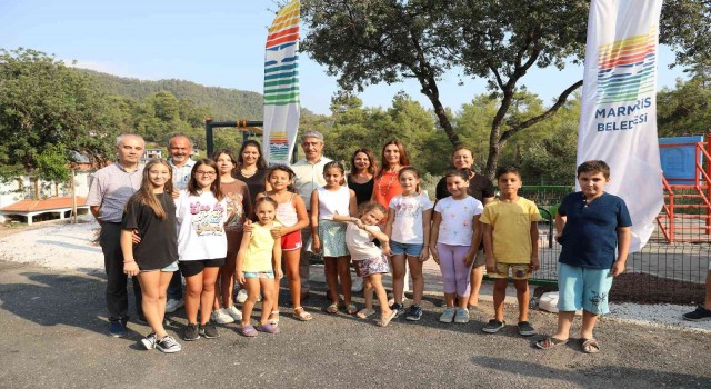 Çocukla park istedi, Marmaris Belediyesi yaptı