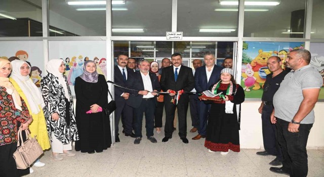 Çorum belediyesi, Filistinin Kalkilya şehrinde kültür merkezi açtı