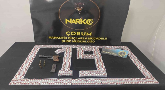 Çorum polisinden uyuşturucu operasyonu