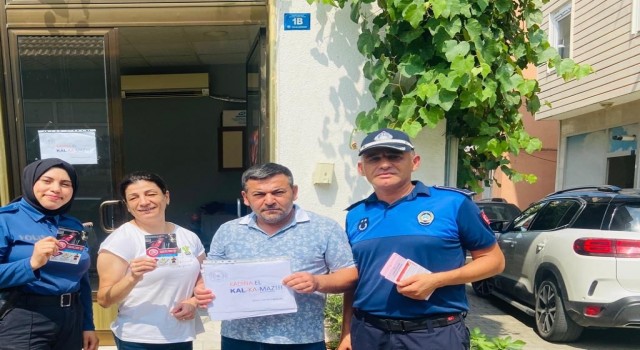 Cumayerinde kadına el kalkamaz sloganı sokağa taşındı