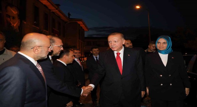 Cumhurbaşkanı Erdoğan Vali Yiğitbaşını ziyaret etti