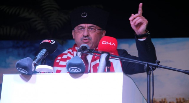 Cumhurbaşkanı Yardımcısı Oktay: “Türkiyeye diz çöktürmeye çalışanlara ‘hodri meydan diyoruz”