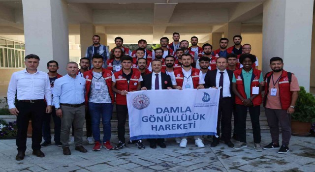 Damla Projesi Gönüllüleri Gümüşhanede