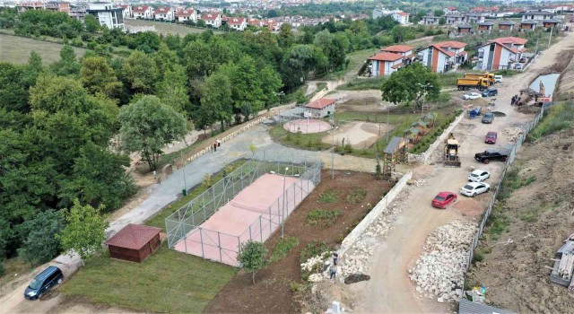 Damlar Vadisi Millet Bahçesinde sona yaklaşılıyor