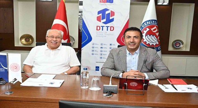 Denizli Teknik Tekstil Merkezi projesi için bir araya geldiler