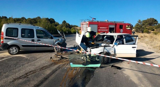 Denizlide son 1 haftada 151 trafik kazası meydana geldi